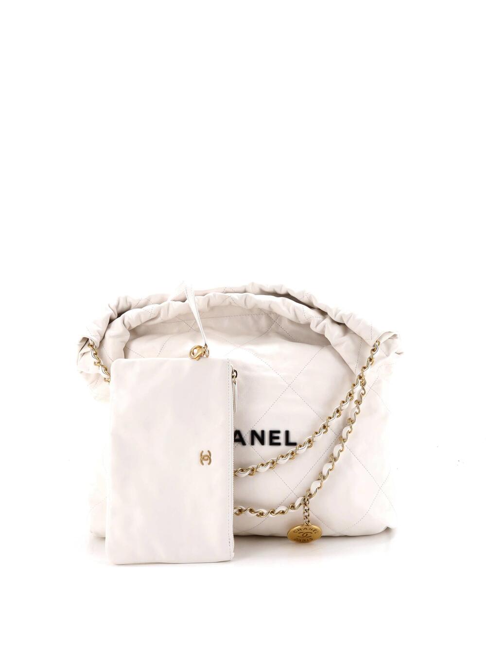 Chanel 22 Chain Hobo Quilted Calfskin #281424C47B - Picture 2 of 8